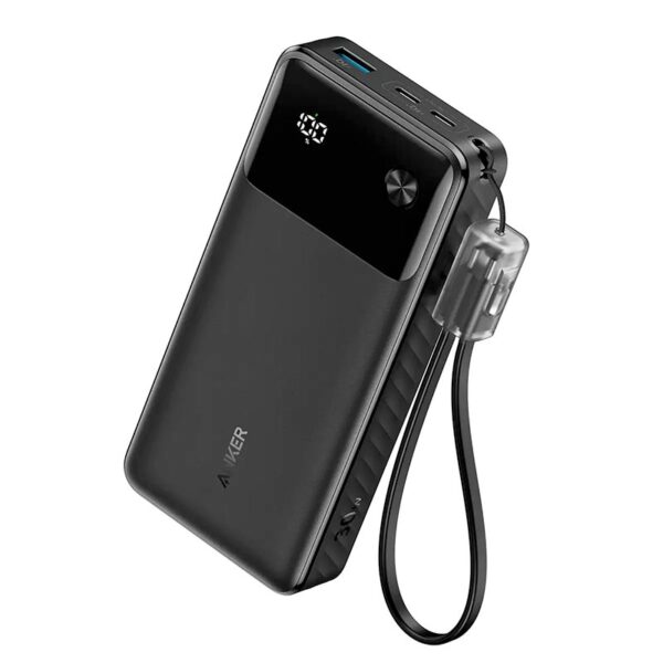 Anker 30W 20,000mAh High-Speed Power Bank with USB-C